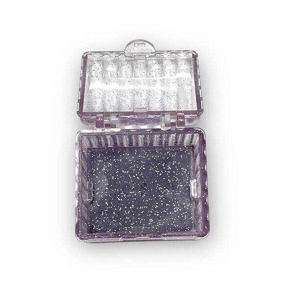 Sanrio Hello Kitty Treasure Box Stamp Seal Signet Purple No Stickers - Picture 6 of 6